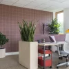 plante artificielle décoration bureau open space